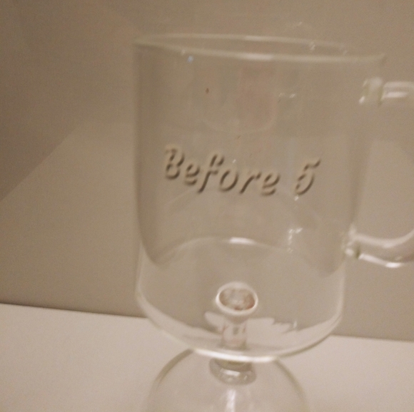 Before 5 After 5 Glass Cup - Picture 8 of 9
